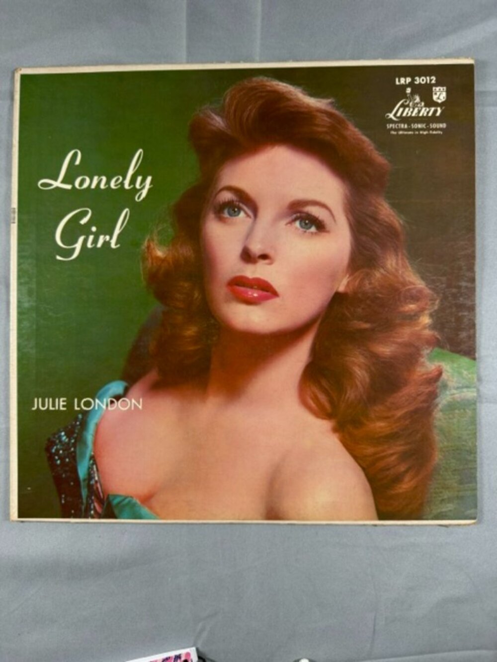 Julie London Lonely Girl 1956 Original Liberty LRP 3012 Mono Vinyl LP